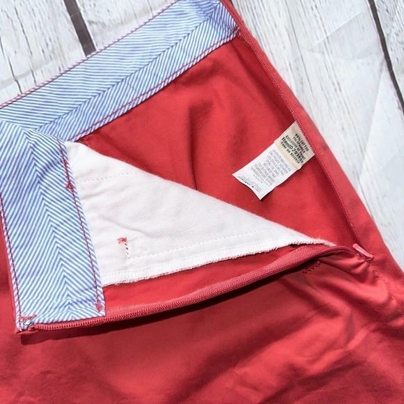 NWT Women’s 16P LL Bean Washed Chino Favorite Fit Skirt - Picture 4 of 7